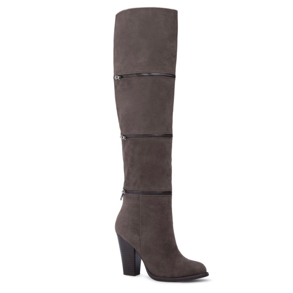 Adjustable over the knee boots